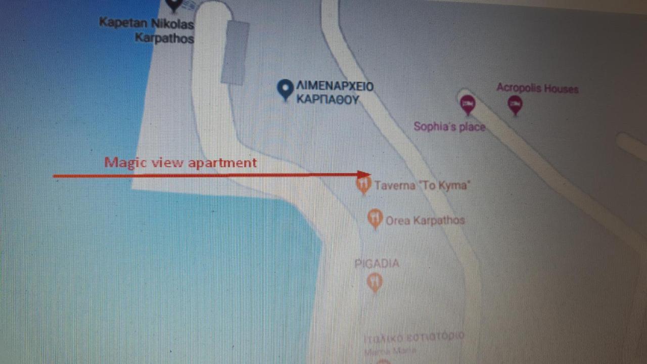 Magic View Apartment-Karpathos Port Pigadia Екстер'єр фото